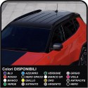 Film autocollant pour décoration de toit Jeep Compass boussole de toit adhésive pour capot