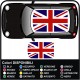 Aufkleber für das Dach des MINI COOPER mit englischer Flagge und Union Jack-Dach