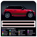 Pegatinas de dos tonos MINI COOPER S de los paneles LATERALES de un mini cooper del dos-tono
