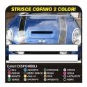 MINI COOPER Bandes Adhésives Bonnet Bandes de bandes des autocollants bonnet, deux tons de NOUVELLES