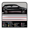 Adhesive strips for ALFA ROMEO 147 DUCATI CORSE decal kit ALFA 147 stickers