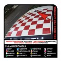 aufkleber tettino fiat 500 aufkleber dach-500 sticker-schach-500 500 schachbrett