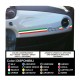 Adesivo FIAT 500 TRICOLORE stickers fiat 500 plancia decals