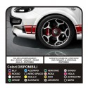 KIT COMPLETO ADESIVI PARAURTI PER PUNTO ABARTH EVO SUPER SPORT PARAURTI