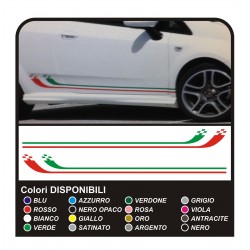 KIT, BUMPERS AND SIDES FOR THE PUNTO EVO SUPER SPORT TRICOLORE GT ABARTH ITALY