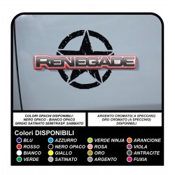 adesivi per jeep renegade stickers for renegade decals aufkleber autocollants