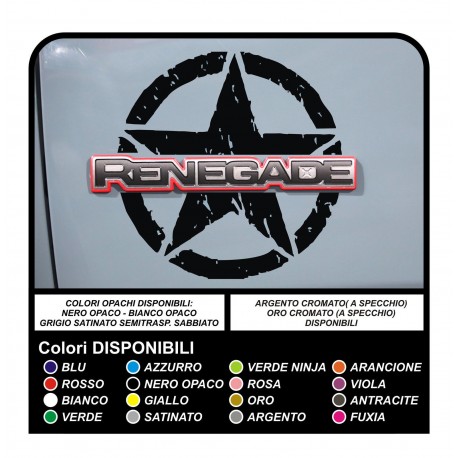 pegatinas para jeep renegade calcomanías para renegado autocollants pegatinas aufkleber