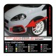 FULL KIT WITH STICKERS AND FOG LIGHTS FOR GRANDE PUNTO ABARTH SUPER SPORT BUMPER