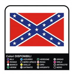 Sticker Confederate Flag sticker hazzard sticker dodge sticker jeep flag