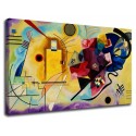 Bild Kandinsky Gelb Rot und Blau - WASSILY KANDINSKY Yellow-Red and Blue - Bild-druck auf leinwand, leinwand mit oder ohne