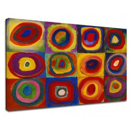 El marco de Kandinsky, la Composición VIII - WASSILY KANDINSKY Composición 8