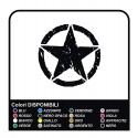 Sticker STAR RENEGADE cm 35 star militaire 4X4