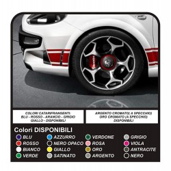 KIT COMPLETO ADESIVI FENDINEBBIA SUPER SPORT PARAURTI