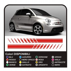 Adesivi stickers decals KIT fasce laterali 500