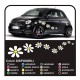 Kit adesivi 18 MARGHERITE adesivi fiori cars Flowers stickers NEW