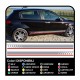 decals for alfa romeo giulietta stickers alfa mito, 147 - side stripes - side stripes alfa romeo