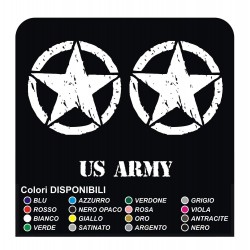 Stickers ÉTOILES et les ÉCRITS de l'ARMÉE américaine, 30 cm, d'étoile, de militaires de l'armée américaine âgée effet