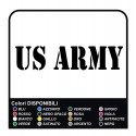 2 EJÉRCITO de los estados unidos PEGATINAS de Coche de Parachoques del Vinilo de la etiqueta Engomada - 20 cm x 5 cm