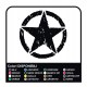 Autocollant pour Jeep Renegade US ARMY 20 CM