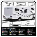 CAMPER grafica in vinile adesivi decalcomanie strisce Set CAMPER VAN ROULOTTE Motorhome - grafica 02