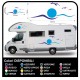 adesivi per CAMPER ROULOTTE CARAVAN grafica in vinile SOLE GABBIANI MARE CIELO kit completo TOP QUALITY - grafica 06