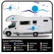 stickers CAMPER van CARAVAN CARAVAN graphics vinyl SUN SEAGULLS, SEA and SKY complete kit TOP QUALITY - graphics 06