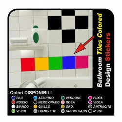 9 adhésifs pour carreaux cm 15x20 Décoration Stickers Carrelage Cuisine et salle de bains