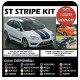 stickers FORD Focus ST OTT stripes on the bonnet and roof + Side Car 
