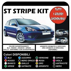 autocollants pour FORD FIESTA MK6 ST Bandes de Voiture de Vinyle Autocollants Graphiques bandes adhésives de type Viper