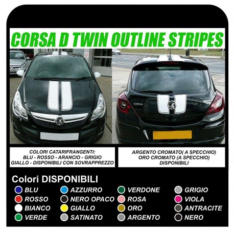 Auto Aufkleber Individueller Text Tiefgelegt Opel Corsa D VXR OPC Sticker