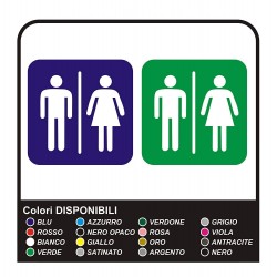 2 Stickers toilettes toilettes TOILETTES à USAGE PROFESSIONNEL pour restaurant, hôtel, pub, BAR, DISCOTHÈQUE, boutique, centre