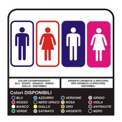 2 Stickers toilet toilet TOILET PROFESSIONAL USE for restaurant, hotel, pub, local BAR, NIGHTCLUB, shop, shopping centre