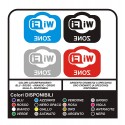 4 etiquetas para mostrar el "WiFi" de la zona, el bar, el local, el Club, la oficina, la tienda, para ventanas y escaparates de
