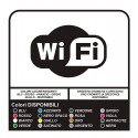 2 adesivi WiFi di QUALITA' SUPERIORE per bar, club, uffici, vetrine, negozi, ristoranti, saloon, hotel, stickers, decals