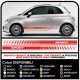 Aufkleber FIAT 500 SPORT bänder, selbstklebende FIAT 