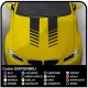 2x strisce adesive cofano audi bmw adesivi decoro auto Strisce Rally Viper mercedes Mito Giulietta fiat 500 mini cooper