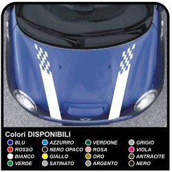 aufkleber motorhaube mini cooper countryman Auto-Viper-kit MOTORHAUBE COUNTRYMAN John-Cooper-ONE ALLE MODELLE