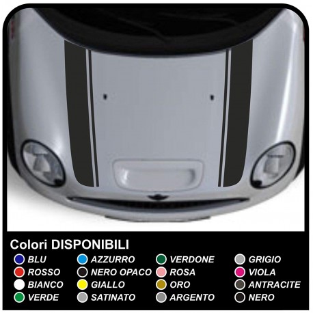 stickers hood mini cooper Stripes Rally Car Viper kit adhesive stripes COUNTRYMAN John Cooper the ONE with ALL the MODELS