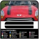pegatinas de la campana mini cooper Rayas Coche de Rally de Víbora kit de adhesivo rayas COUNTRYMAN John Cooper el UNO con