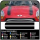 stickers hood mini cooper Stripes Rally Car Viper kit adhesive stripes COUNTRYMAN John Cooper the ONE with ALL the MODELS