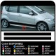 aufkleber-satz für MERCEDES-BENZ A-KLASSE w169 klebestreifen A-klasse amg 