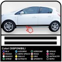 OPEL Corsa stickers side Stripes Double sides Adhesive for Opel Corsa B/C/D/E