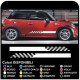 MINI COOPER kit de bandes adhésives COUNTRYMAN John Cooper UNE bande adhésive côté de course de TOUS les MODÈLES mini Bandes de