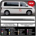 VOLKSWAGEN VW t4/t5 EVO stickers Bandes latérales Set d'autocollants volkswagen ford transit doblo camion fiat ducato van