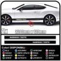 lado adhesivo PERSONALIZADO bmw amg mercedes tiras adhesivas cintas Adhesivas audi rayas mini cooper Viper fiat inteligente