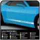 adesivi laterali PERSONALIZZATI bmw amg mercedes strisce adesive fasce Adesive audi strisce mini cooper Viper fiat smart