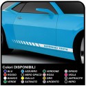 lado adhesivo PERSONALIZADO bmw amg mercedes tiras adhesivas cintas Adhesivas audi rayas mini cooper Viper fiat inteligente