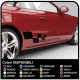 adesivi PERSONALIZZATI grafica a scacchi bmw mercedes renault skoda citroen ford seat audi fiat tuning mini alfa romeo volvo 