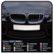 Adesivi griglia per BMW 1 2 3 4 5 6 7 8 X1 X2 X3 X5 X6 STICKERS BMW E32 E36 E61 E63 E65 E81 E88 F11 M Performance M1 M3 M4 M5