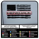 pegatinas jeep renegade bandera americana ha sido usado EJÉRCITO de los estados unidos de adhesivos para la puerta